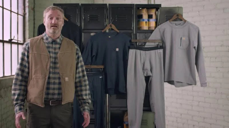 Burnt Olive Heavyweight Quarter-Zip Y622700