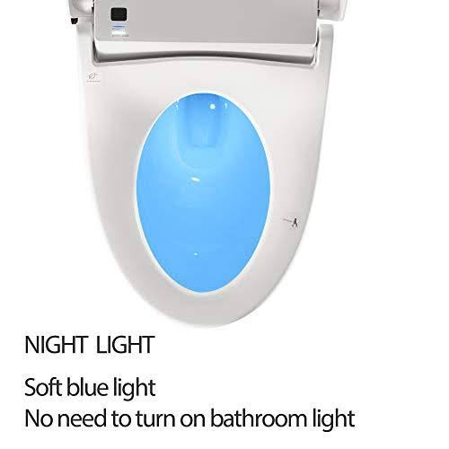 Heated Bidet Toilet Seat with Self Cleaning Stainless Nozzle C34523