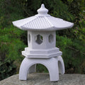 Dark Walnut Pagoda Lantern Q840726