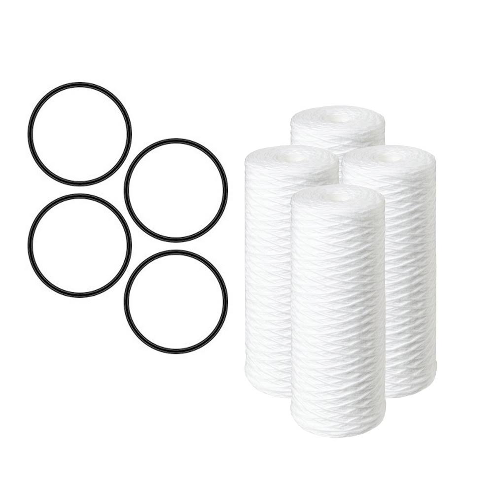 10 in. 5 Micron Sediment Replacement Filter (4-Pack) N269
