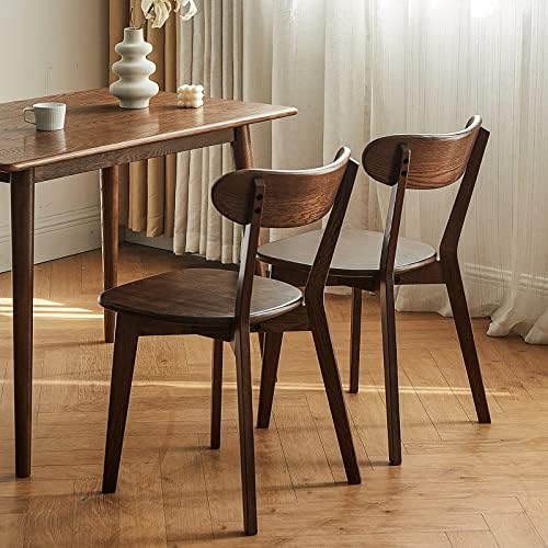 Solid Oak Wood Dining Chairs D3674