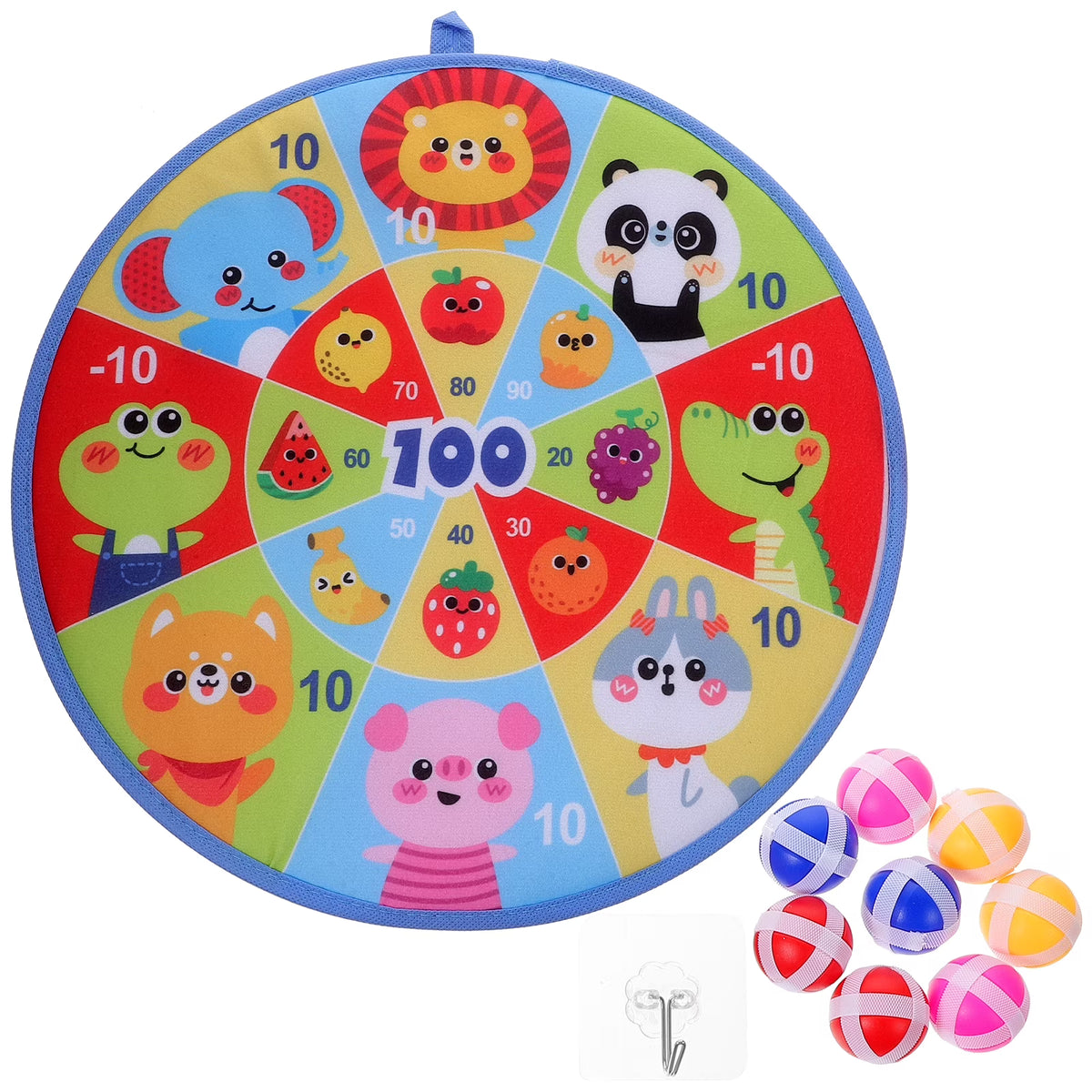Dart Board and Sticky Balls Toys Game V1348