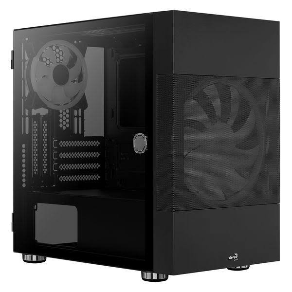 Black LED RGB Micro ATX Midtower Case Y7208