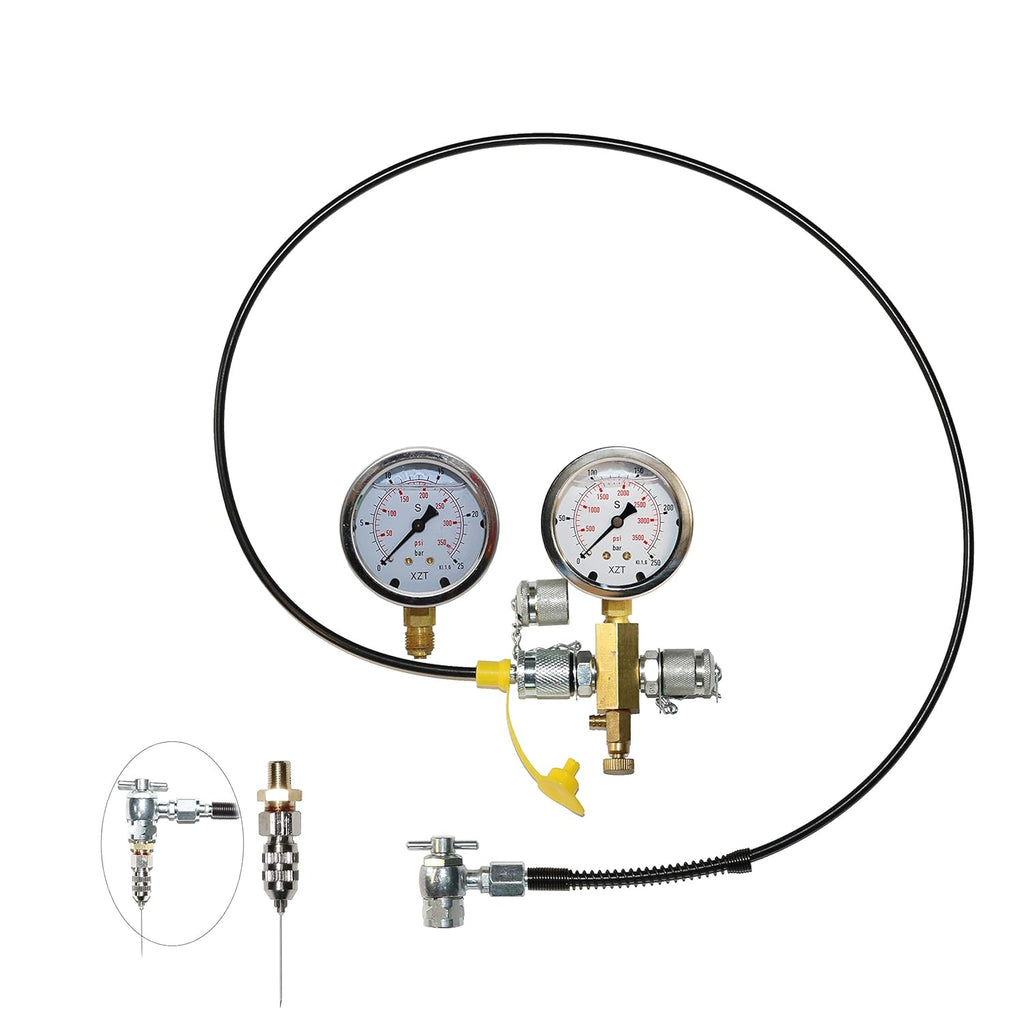 Aircraft Aviation Tools Schrader Gas Pressure Kit with Coupler Q506