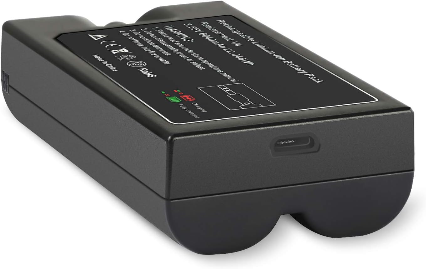 3-Pack Lithium-ion Batteries 6040mAh with Easy Release Design X90845