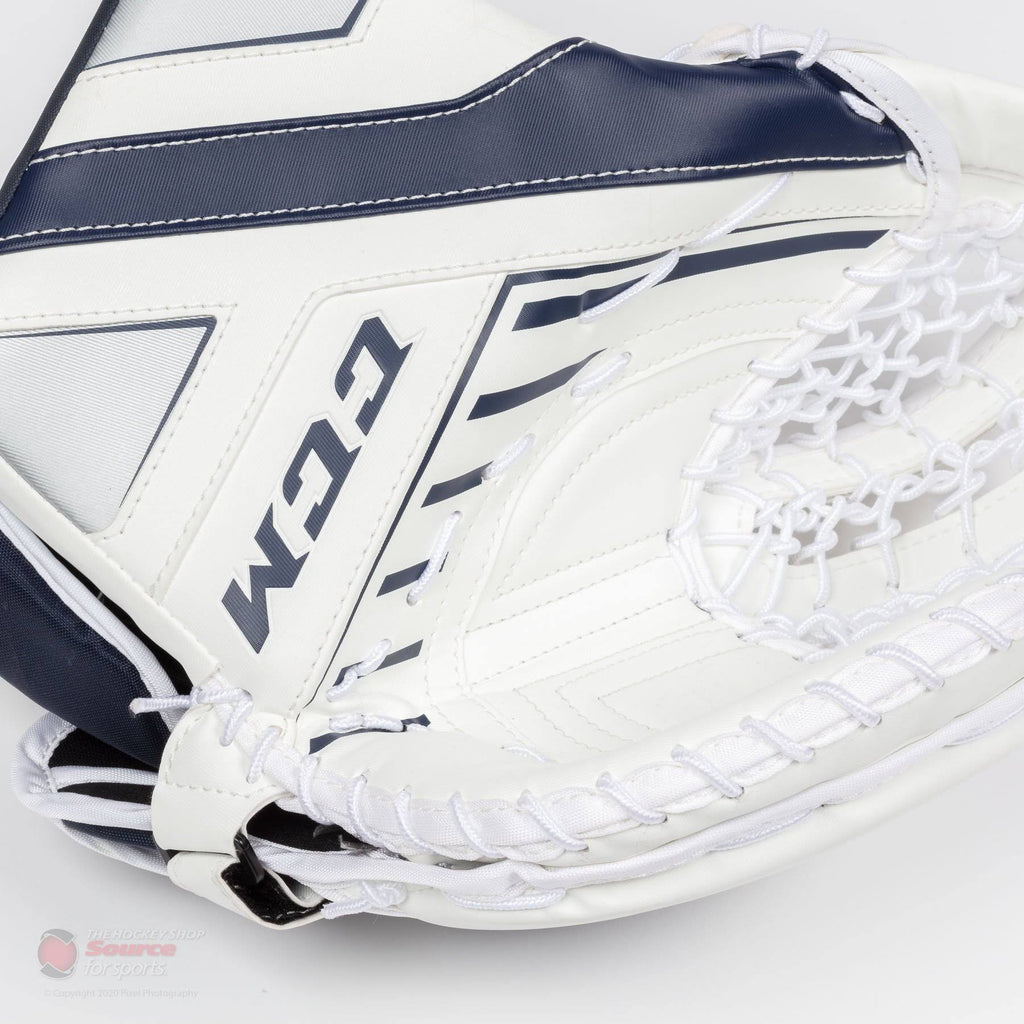 White/Black Junior Goalie Glove N263