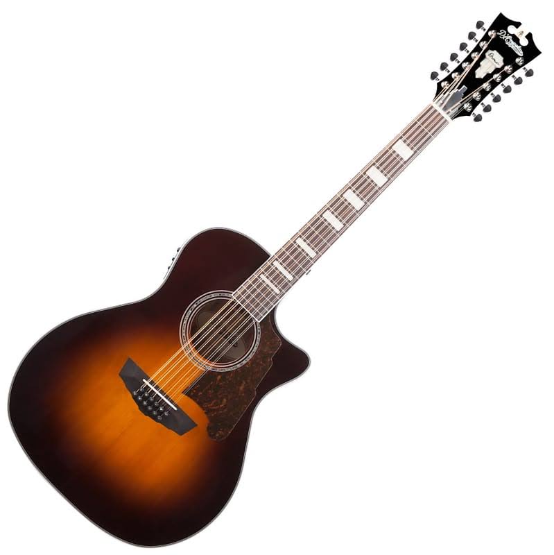 Sunburst 12-String Acoustic-Electric Guitar G361