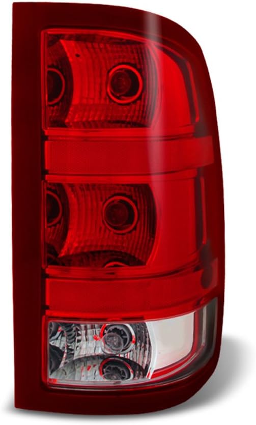 2007-2013 GMC Sierra Rear Replacement Tail Light Driver Side Pack of 2 G650
