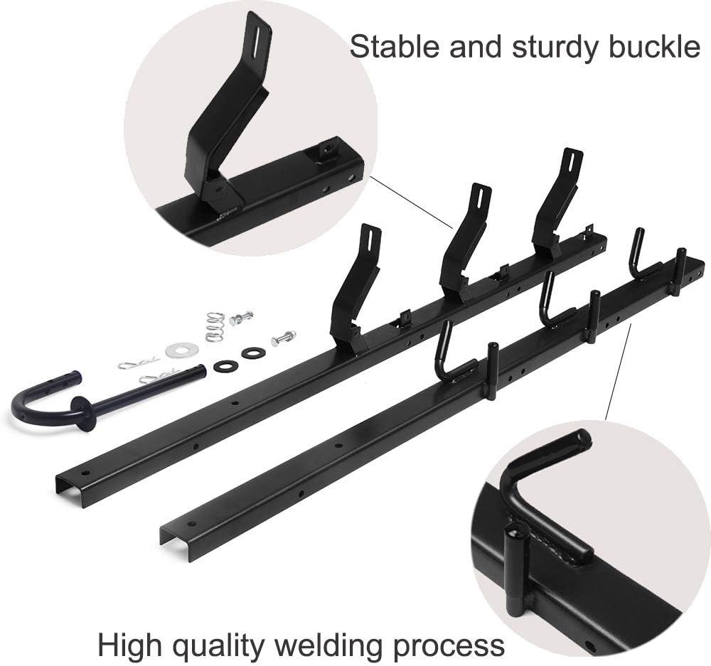 3 Place Trimmer Landscape Truck and Trailer Enclosed Rack with Lock Pack of 2 P295
