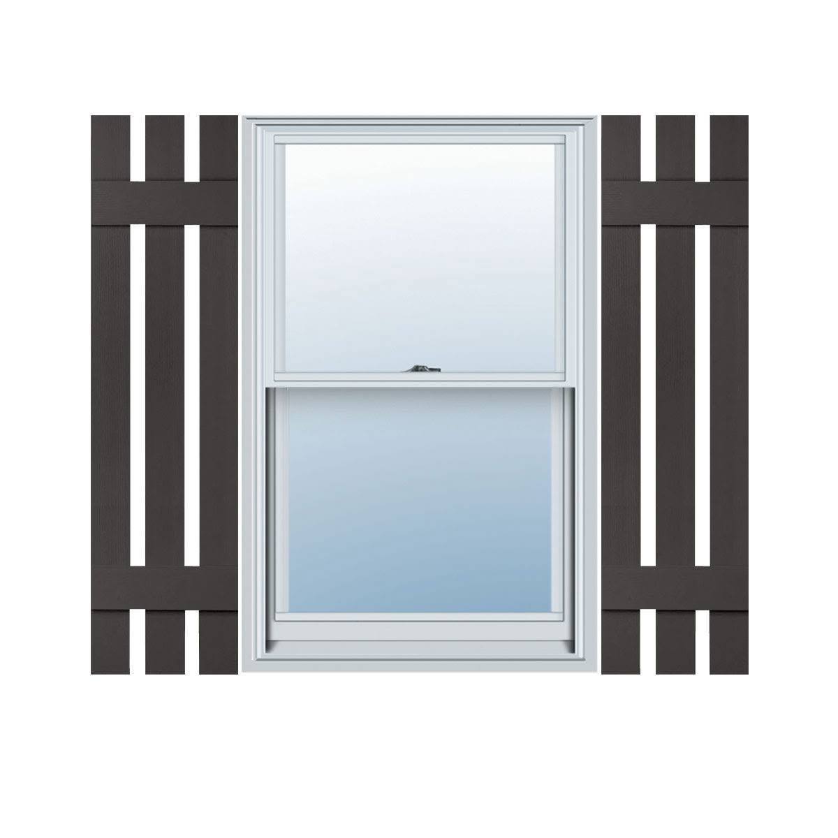 Vinyl Standard Shutter - 1 Pair C93009