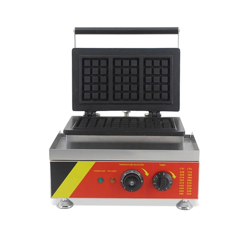 Stainless Steel Electric Square Waffle Maker U54742