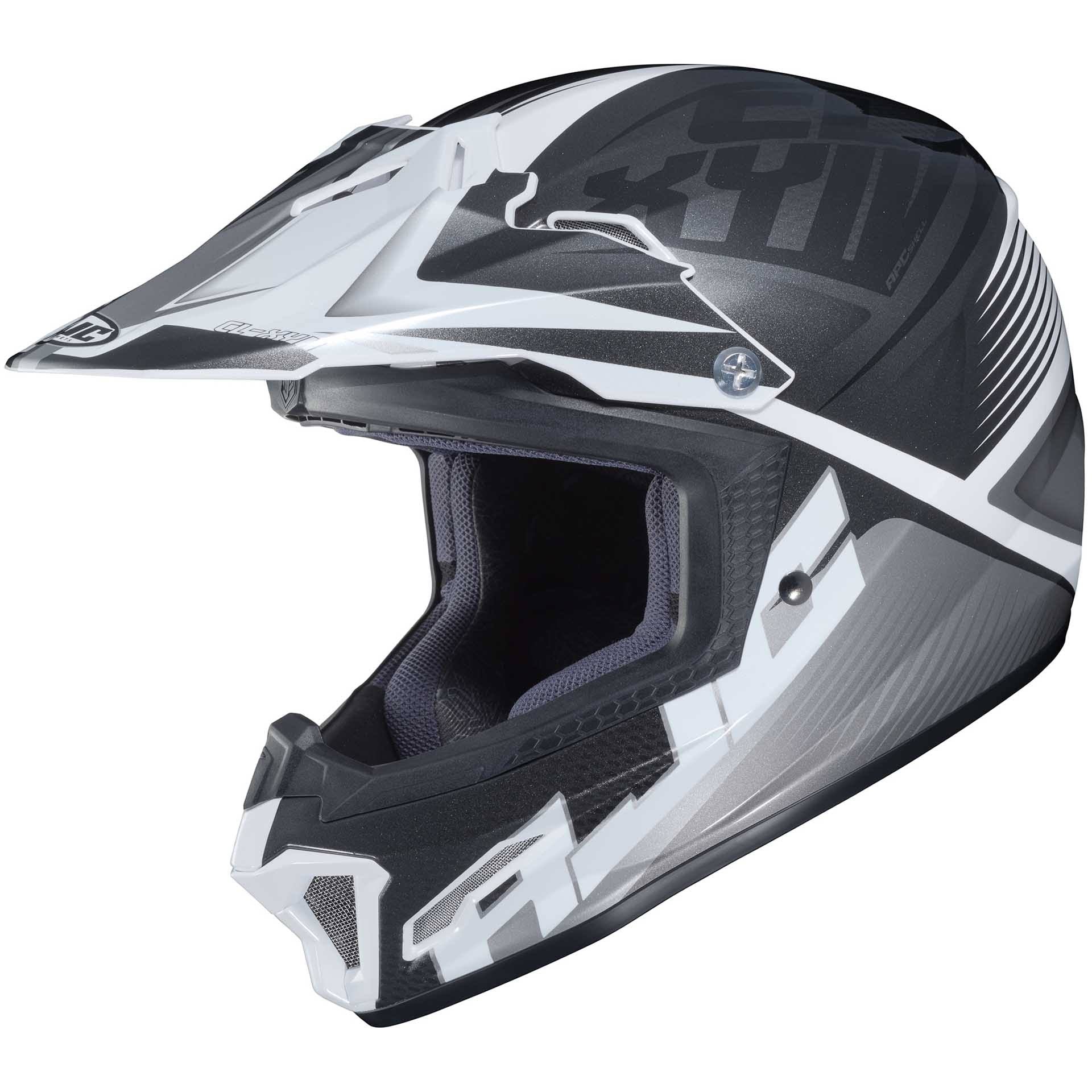 White Youth Helmet Size Large S76408
