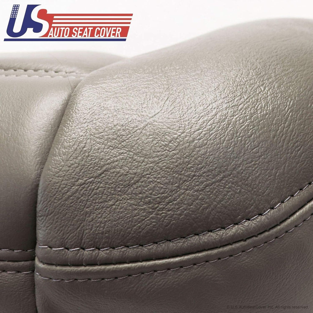 Gray Synthetic Leather Seat Cover Pack of 2 M6299
