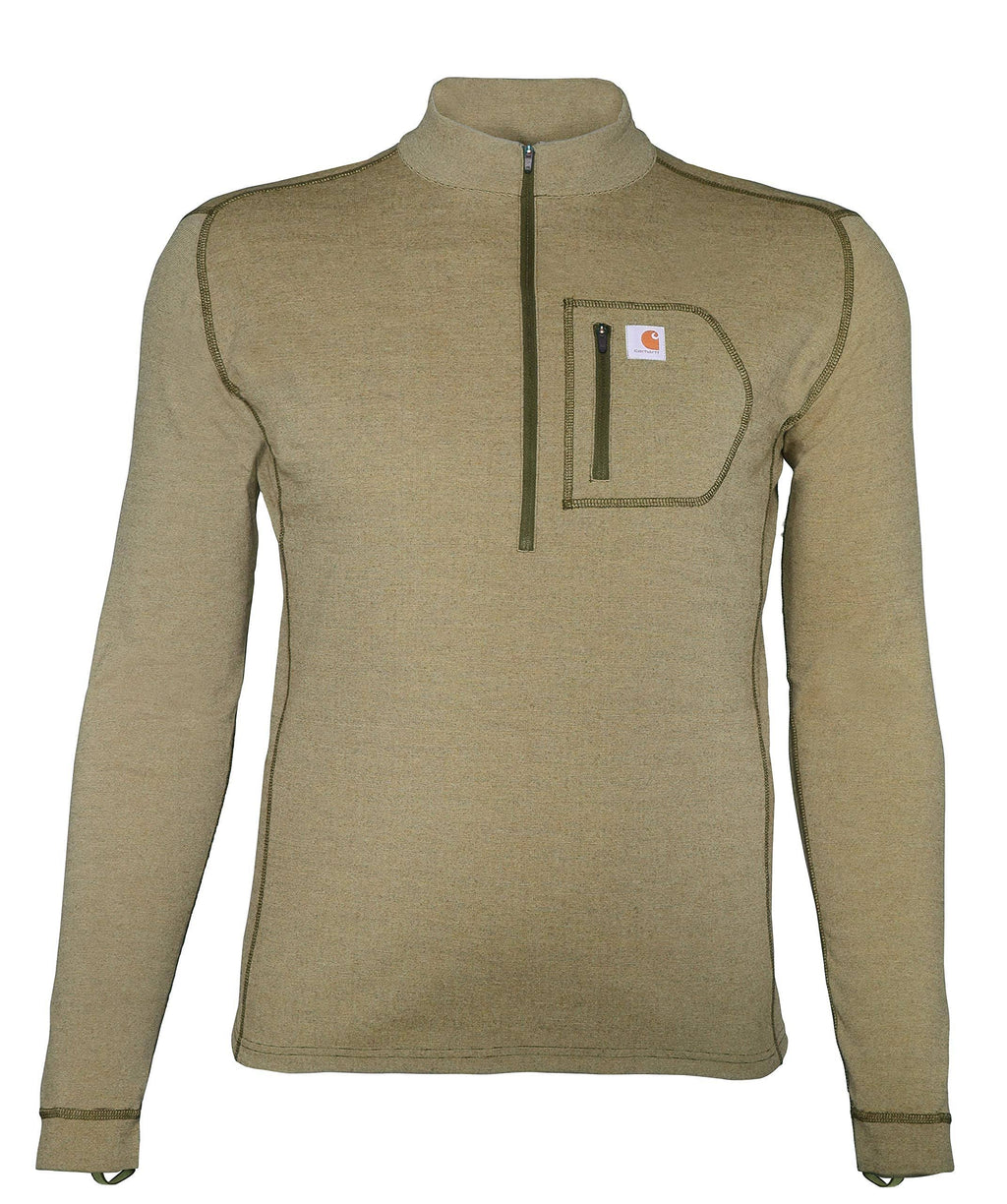 Burnt Olive Heavyweight Quarter-Zip Y622700