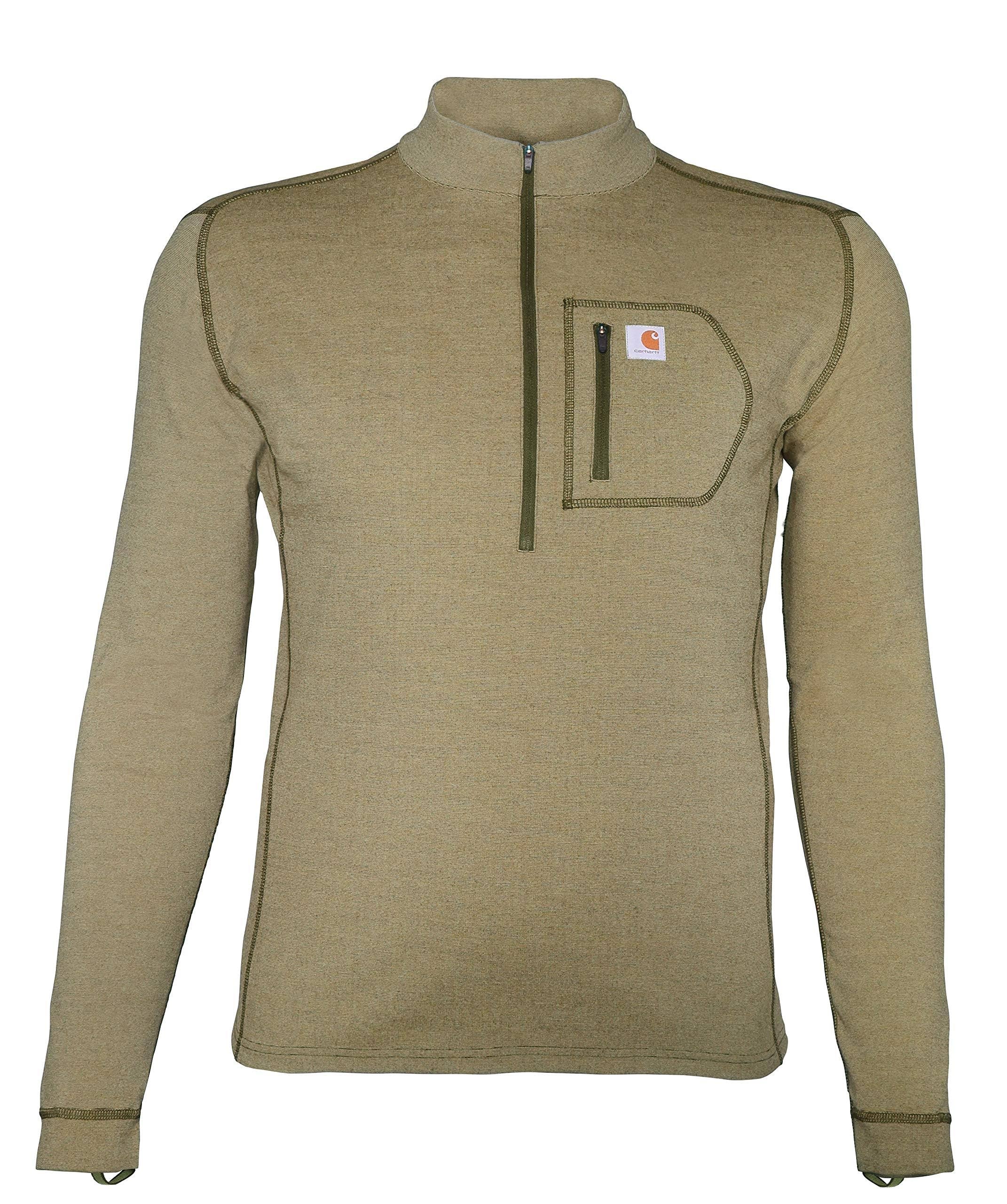 Burnt Olive Heavyweight Quarter-Zip Y622700