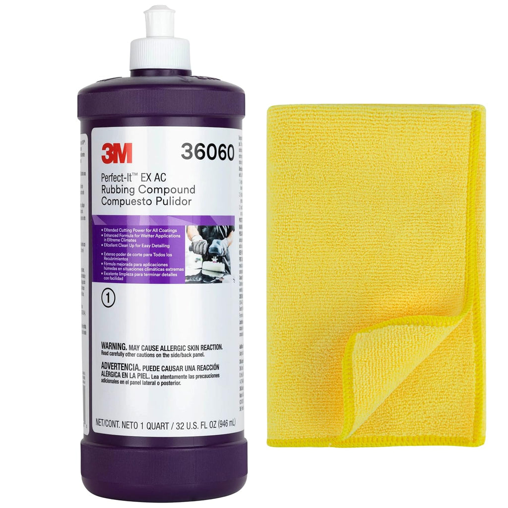 Fine Finishing Rubbing Compound with Microfiber Cloth S429937