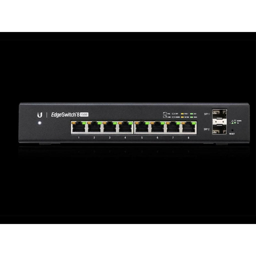 8 PoE+ Managed L3 Switch with 2 Gigabit SFP Ports U45748