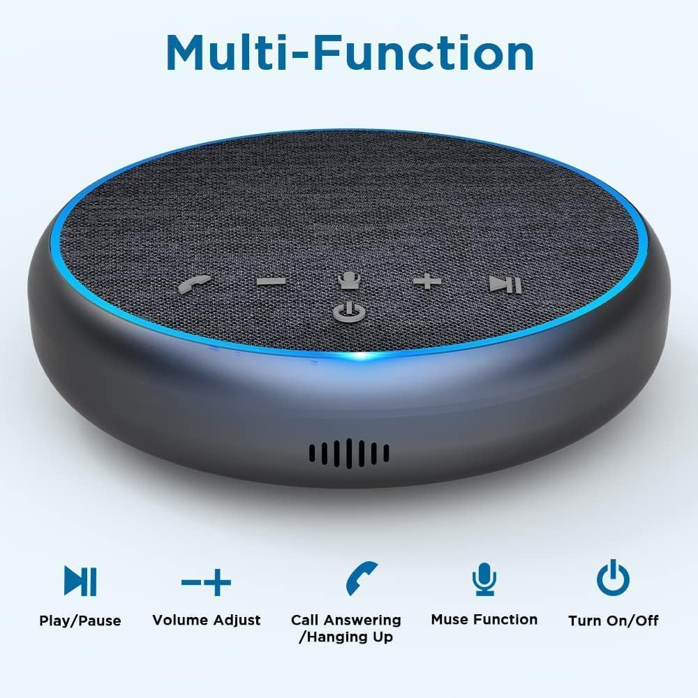 Bluetooth Conference Speaker with 3 AI Microphone H556658