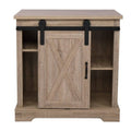White Oak Wood TV Stand Cabinet J797