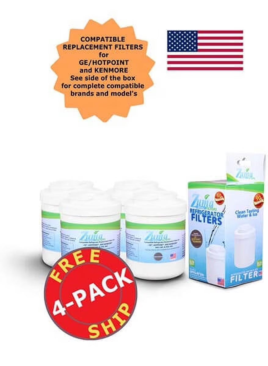 4 Pack Water and Ice Filter O411