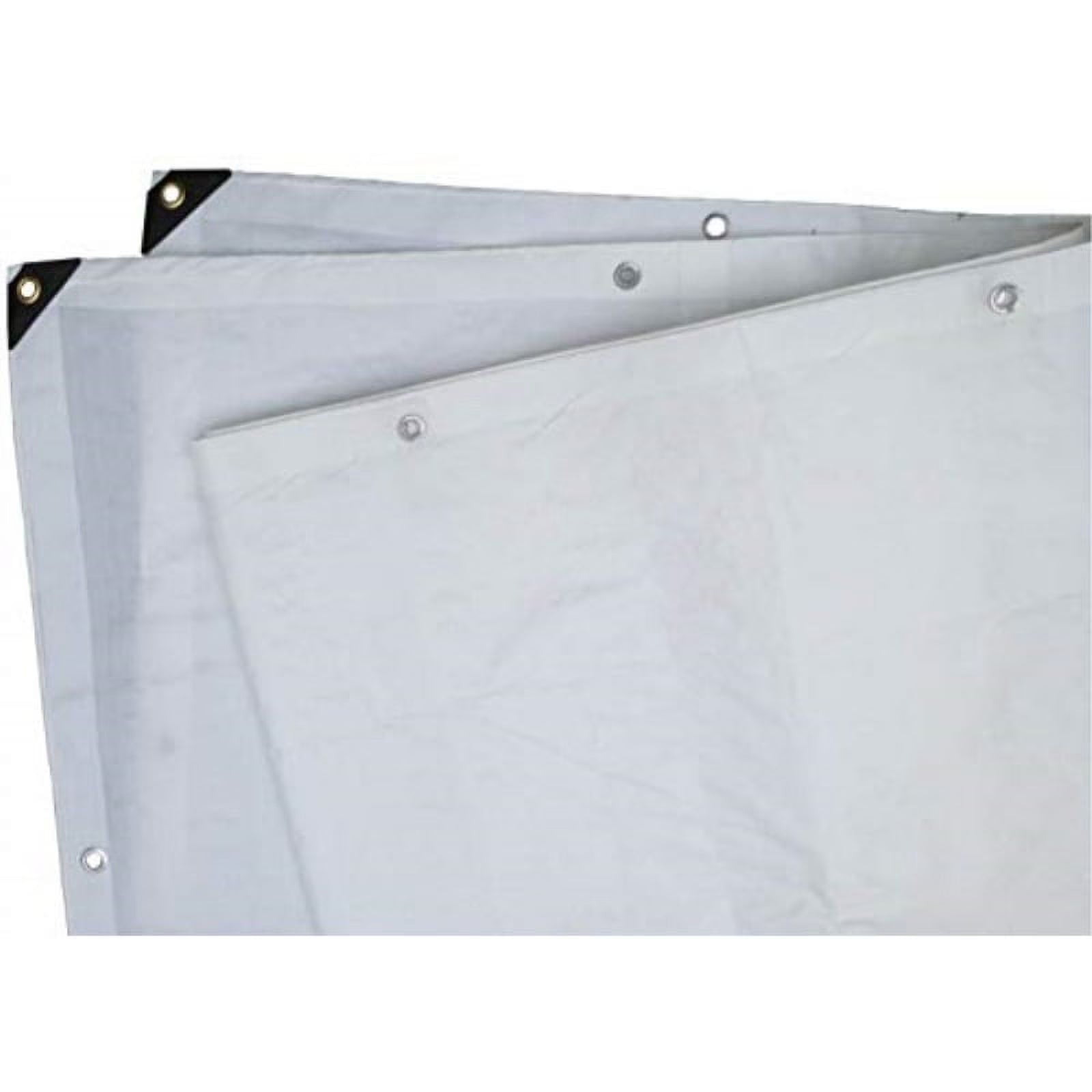 Heavy Duty White 6 oz. Poly Tarp 12 Mil M51320