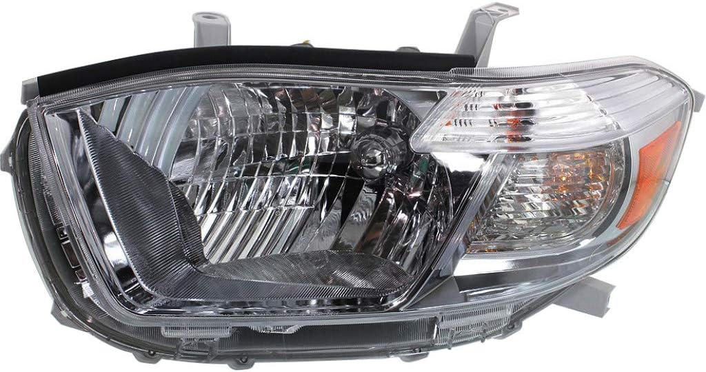Headlight Assembly Pair for Toyota Highlander 2011 2012 2013 H984860