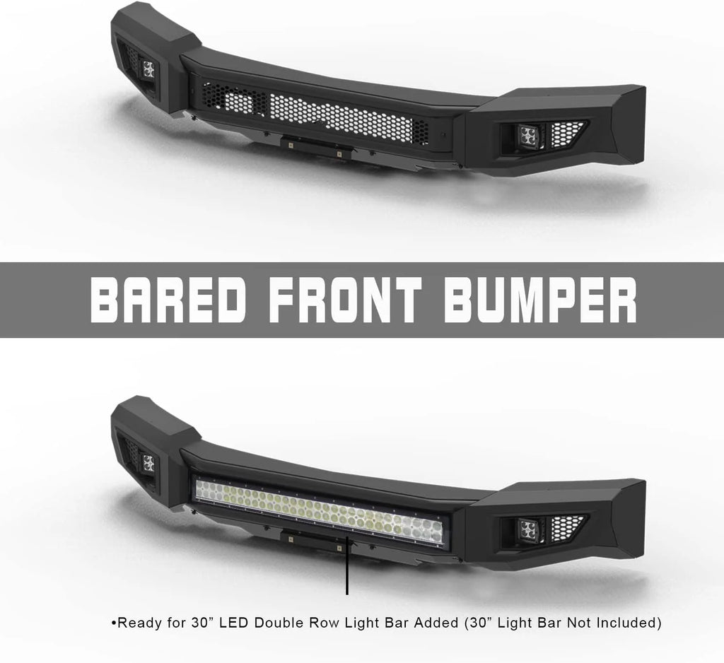 Front Bumper Bull Bar with 2 LED Fog Light N120