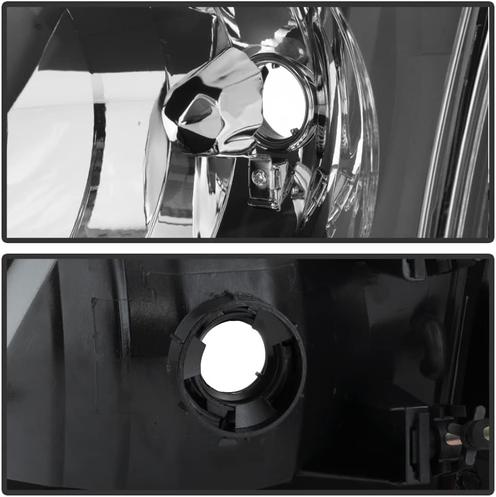 Black Housing Headlights with Corner Lights Assembly F637
