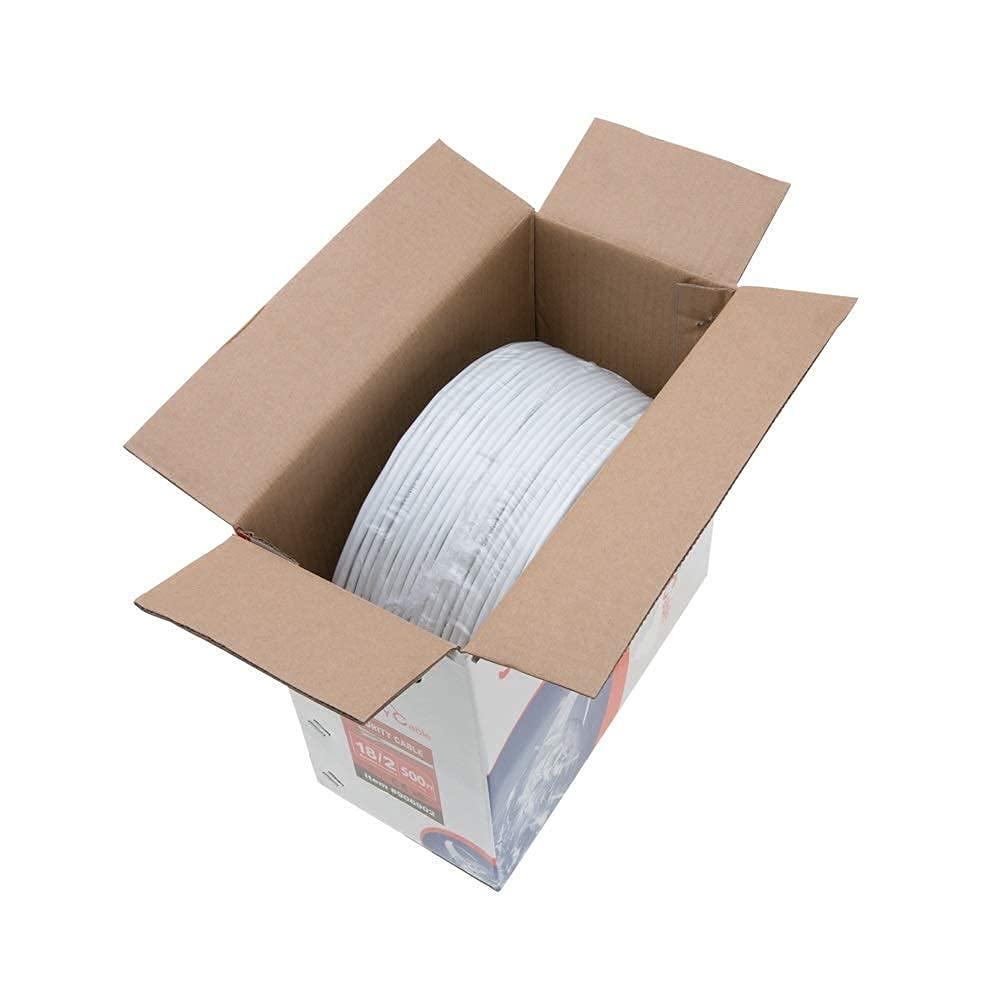 22/4 Shielded Stranded Conductor Alarm Control Cable 500ft Pack of 2 N26671