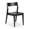 Black Solid Wood Dining Chair E20168