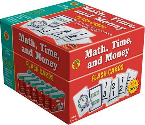 Math, Time, And Money Flash Cards Y513689