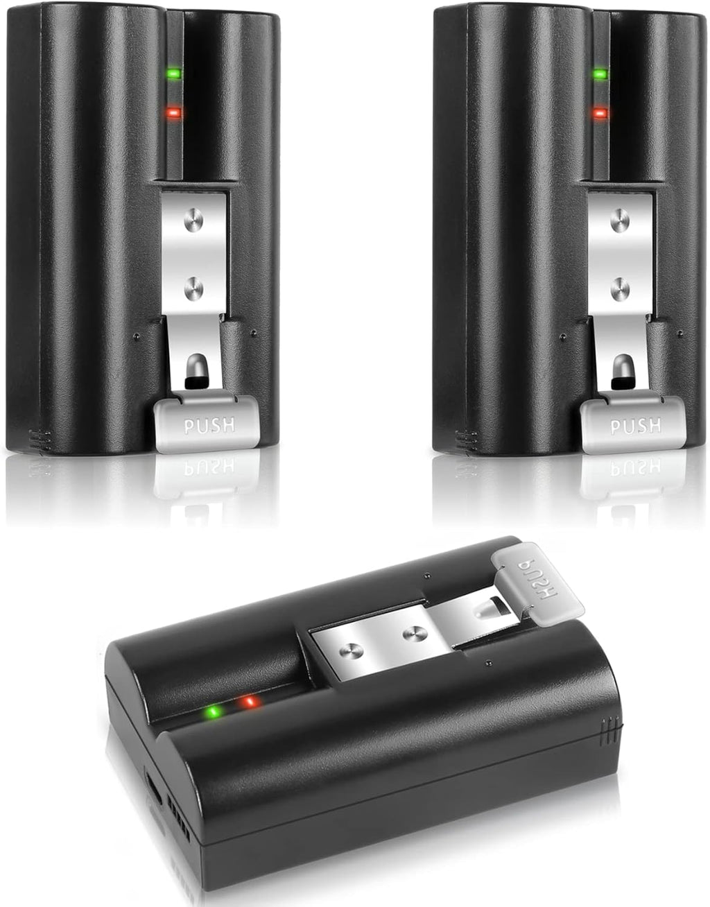 3-Pack Lithium-ion Batteries 6040mAh with Easy Release Design X90845