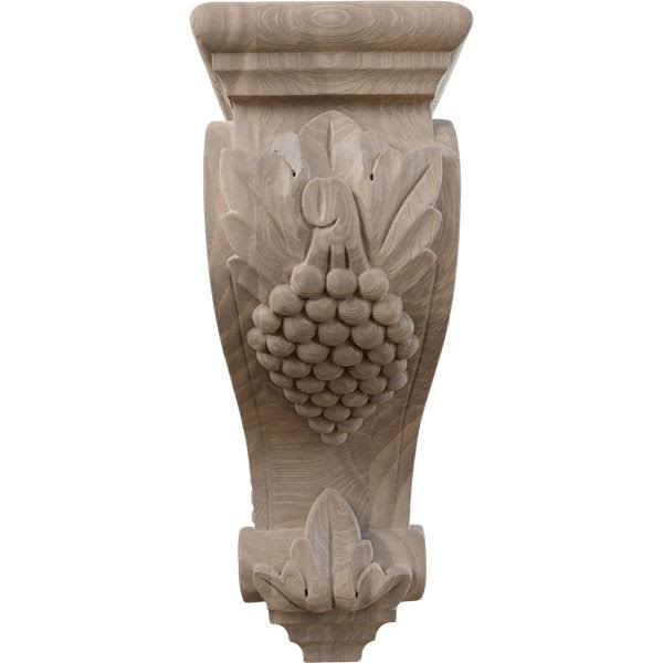 Walnut Large Grape Corbel A98128