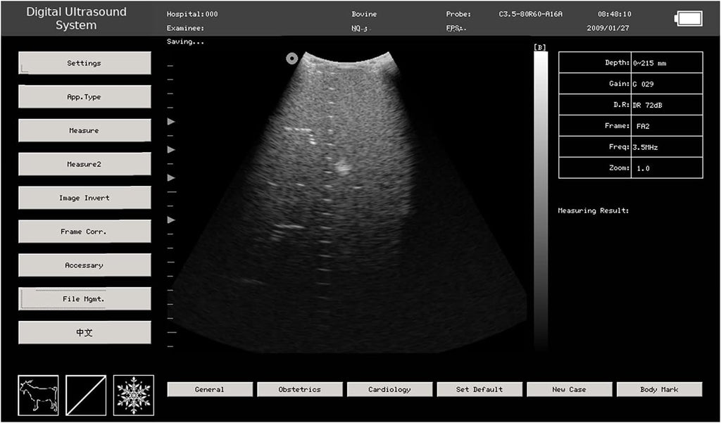 Portable Laptop B-Ultrasound Scanner Machine for Horse/Equine/Sheep Big Animal Use M148642