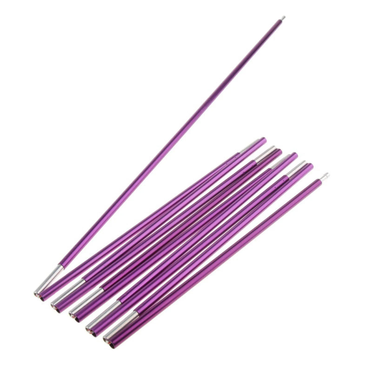 Aluminum Alloy 11 Section Tent Poles 320cm Fuchsia C65764