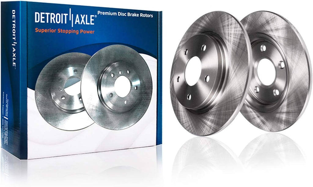 Front Rear Disc Rotors Brake Pads 10pc Set G919