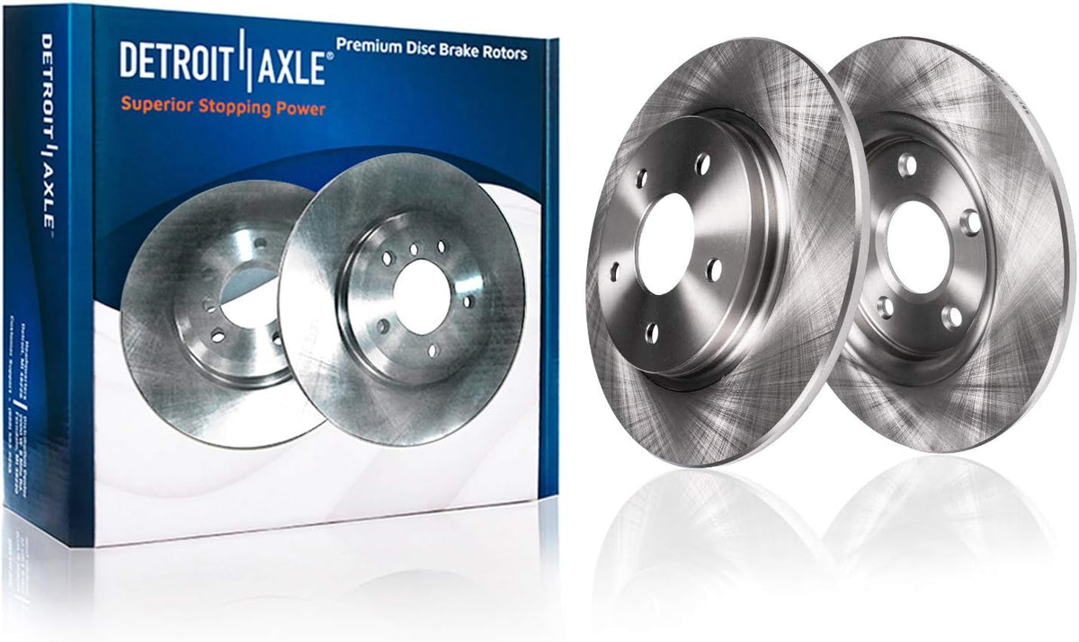 Front Rear Disc Rotors Brake Pads 10pc Set G919