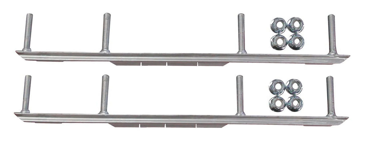Orange MTX Snowmobile Skis with 7.5" Shaper Bars Complete Kit A476918
