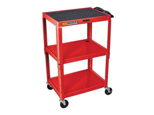 Black Adjustable Height Cart A439