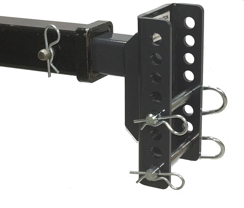 Drop Ball Mount with Sway Control Tabs, 12,000 lbs, Fits 3" Hitch, 2" Ball F890