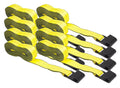 2"X30' Winch Straps with Flat Hook, Flatbed Tie Down Strap B314959