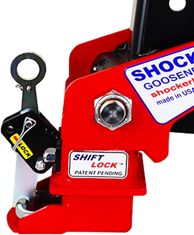 Gooseneck Air Hitch & Coupler, Round 4" Angled Pin 30K SL Coupler O59862