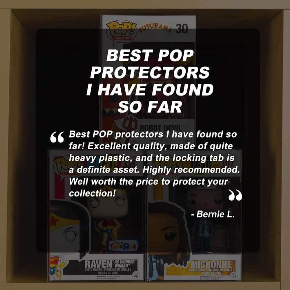 Display Case Protector for 4 Inch Funko Pop (Pack of 80) M202