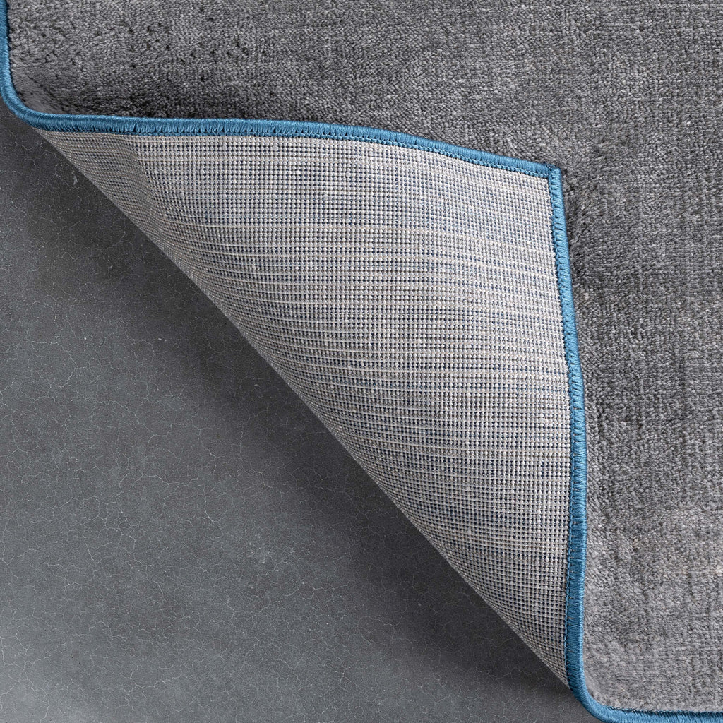 Blue 7'10" x 9'10" Area Rug D15865