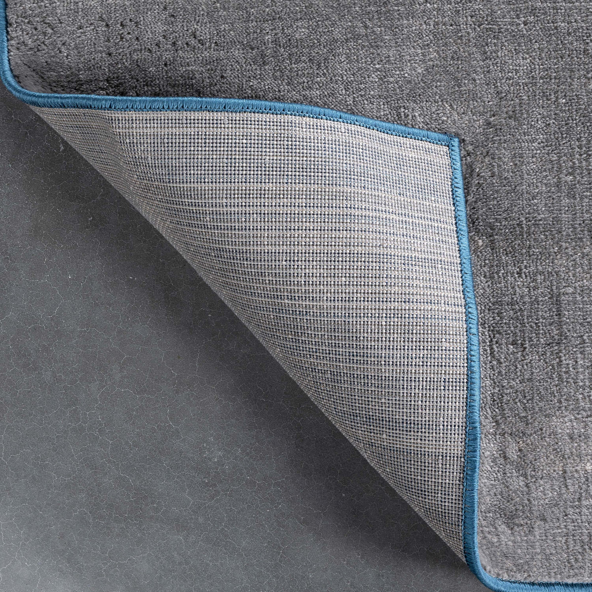 Blue 7'10" x 9'10" Area Rug D15865