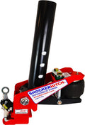 Gooseneck Air Hitch & Coupler, Round 4" Angled Pin 30K SL Coupler O59862