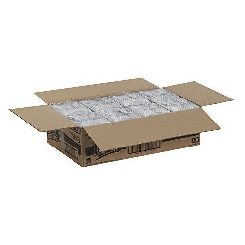 Medium Duty Airlaid 1/4 Fold Wipes, Blue, 50/Pack, 8 Packs/Carton T10844