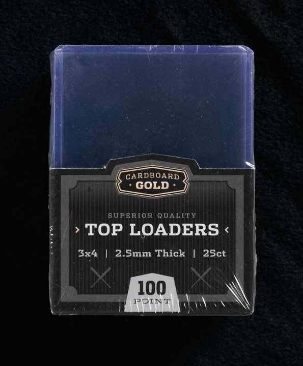 500ct 2.5mm 100pt Card Toploaders O286575