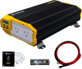 1500 Watts Power Inverter 12V to 110V Modified Sine Wave with Dual AC Outlets P13668