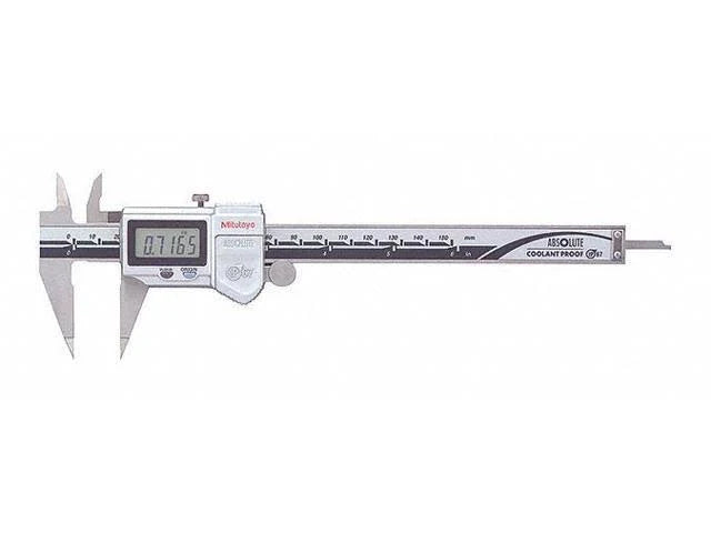 Digital Caliper with Steel Jaw Depth P1378